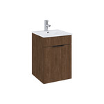 Zestaw z umywalką QUBO PLUS 40 1d orzech lincoln pdw