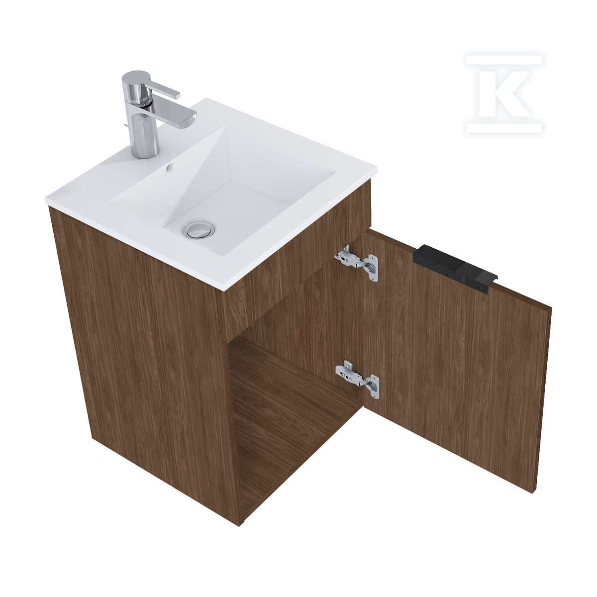 Zestaw z umywalką QUBO PLUS 40 1d - RE020400147060