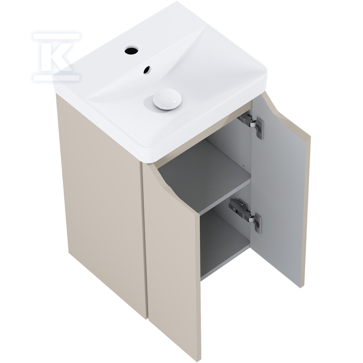 Zestaw szafka z umywalką HELO compact - RE020400207020