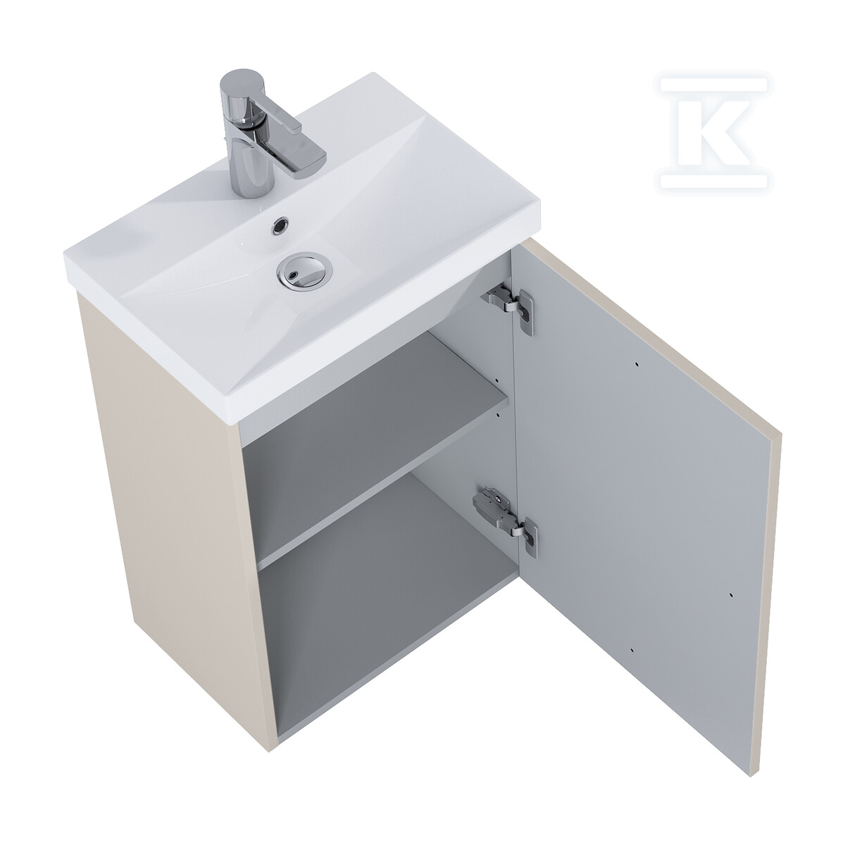 Zestaw szafka z umywalką KIDO 45 1d - RE020450117020