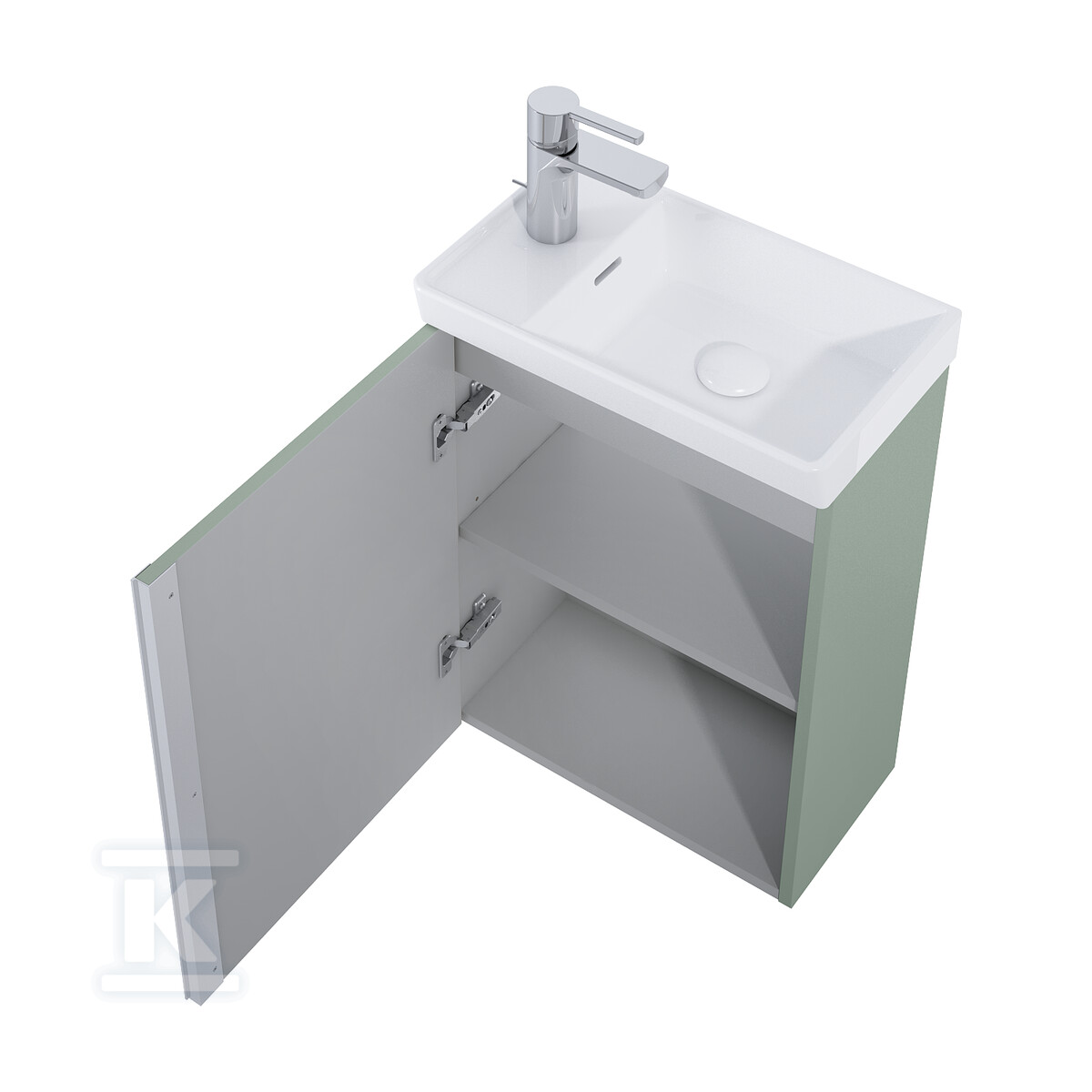Zestaw szafka z umywalką SPRING 45 1d - RE020450131470