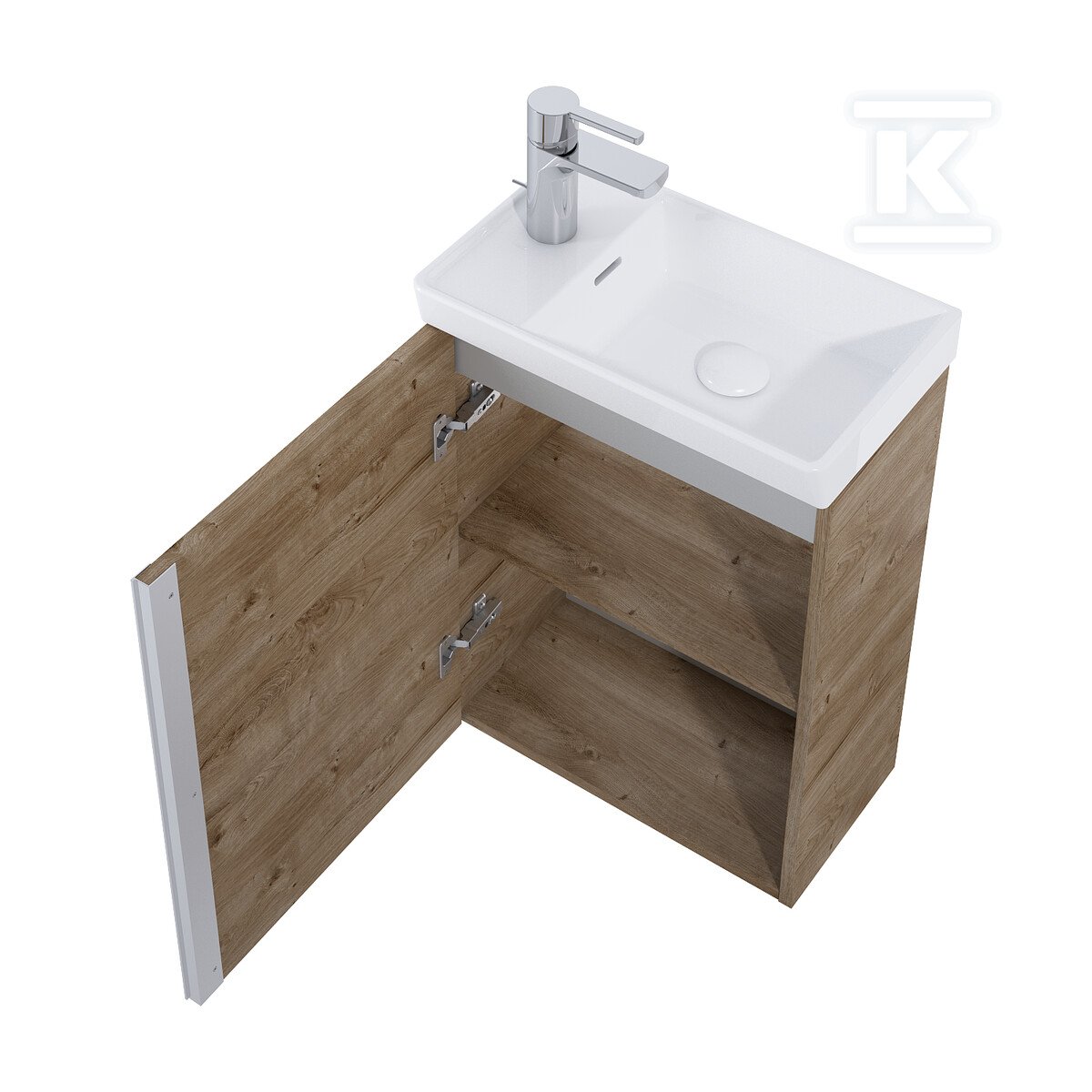 Zestaw szafka z umywalką SPRING 45 1d - RE020450137050
