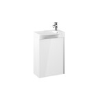 Zestaw szafka z umywalką SUMMER 45 1d white hg pdw