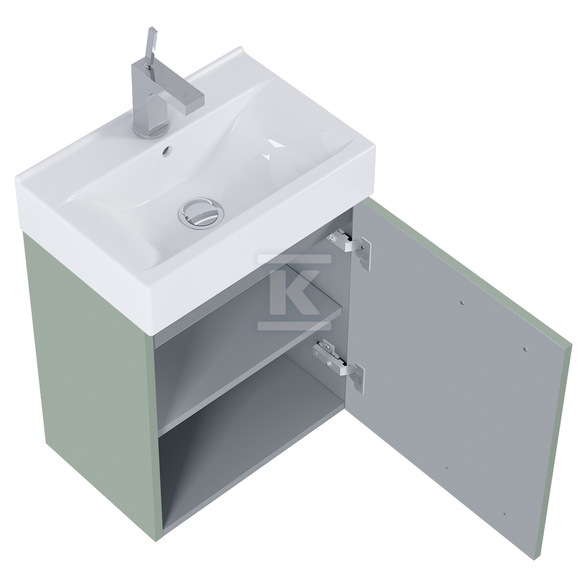 Zestaw szafka z umywalką TINY 45 1d - RE020450151470