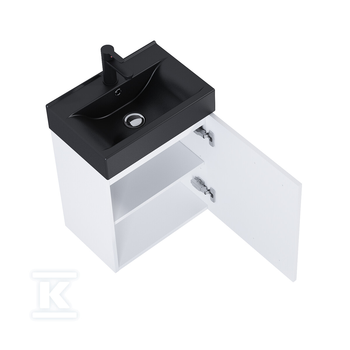 Zestaw szafka z umywalką TINY 45 1d - RE020450155290