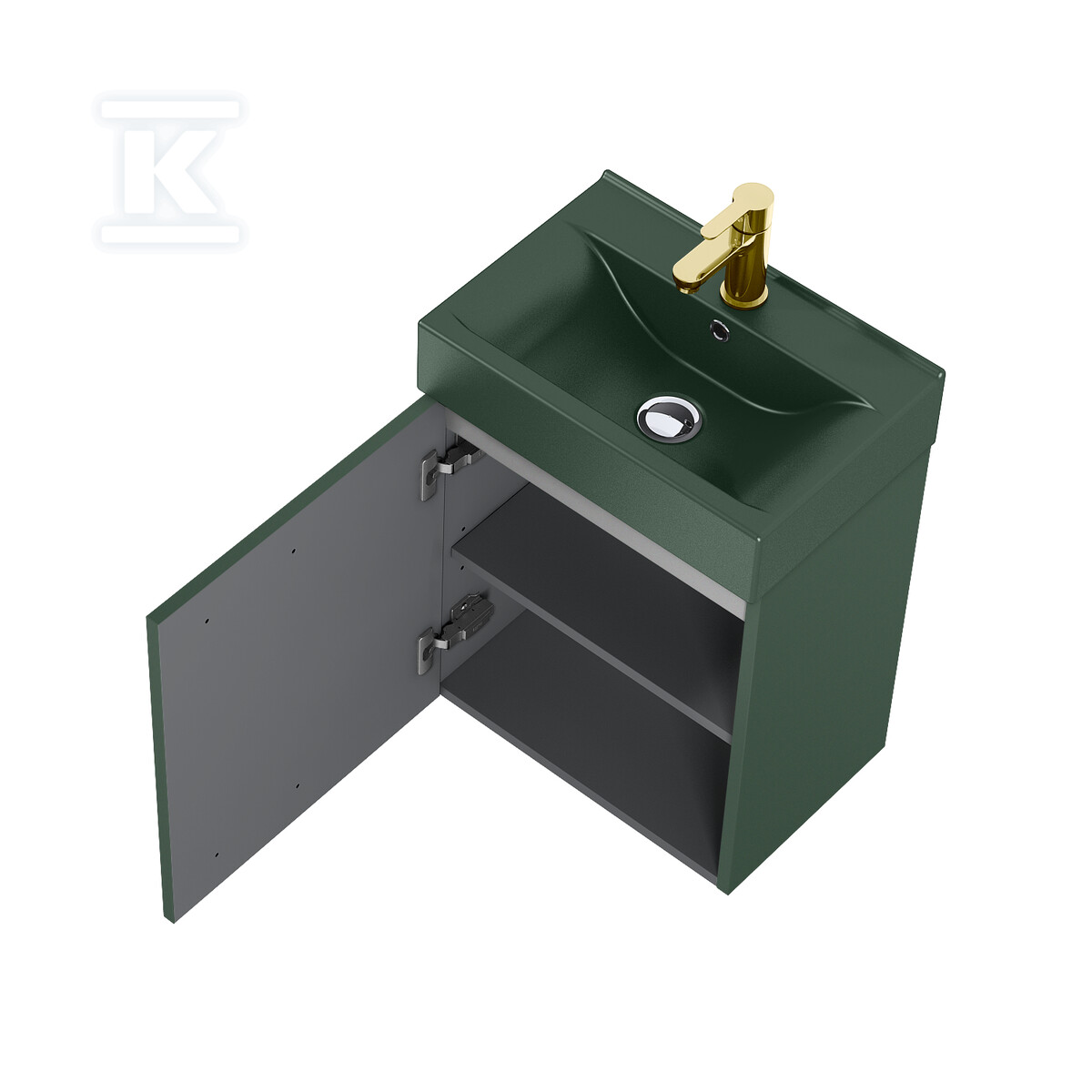 Zestaw szafka z umywalką TINY 45 1d - RE020450157010