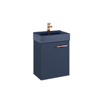 Zestaw szafka z umywalką TINY 45 1d navy bluet pdw (um.navy bluet)