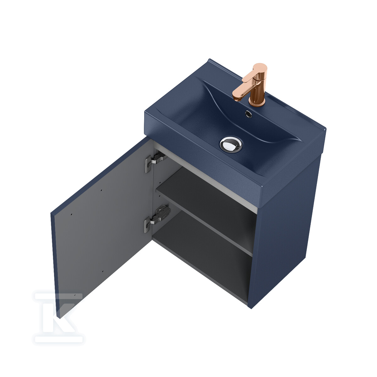 Zestaw szafka z umywalką TINY 45 1d - RE020450157030
