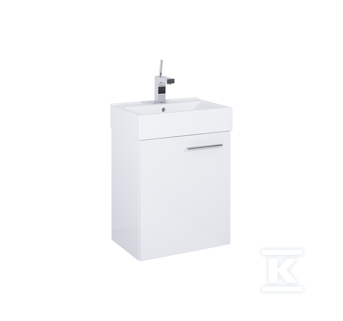 Zestaw szafka z umywalką TINY 45 1d - RE020450158060