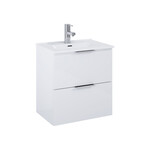Zestaw szafka z umywalką STREET PLUS 50 2s white hg pdw