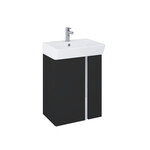 Zestaw z umywalką SKYE 50 2d black matt pdw