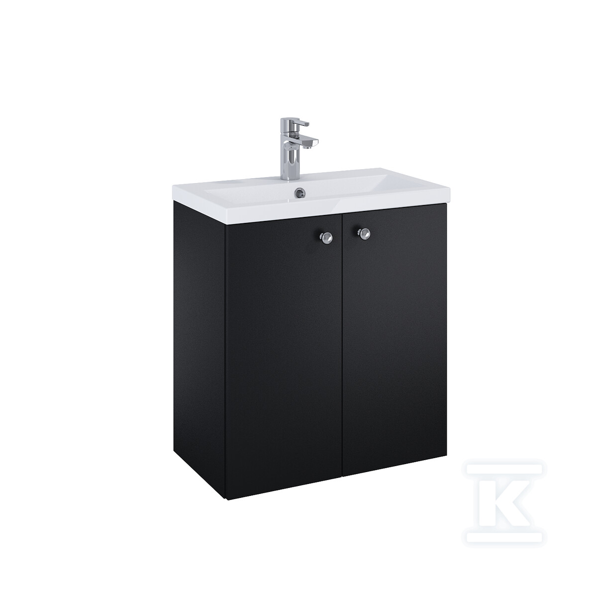 Zestaw szafka z umywalką KIDO 60 2d - RE020600117160