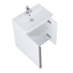 Zestaw z umywalką SKYE 60 2d white hg pdw