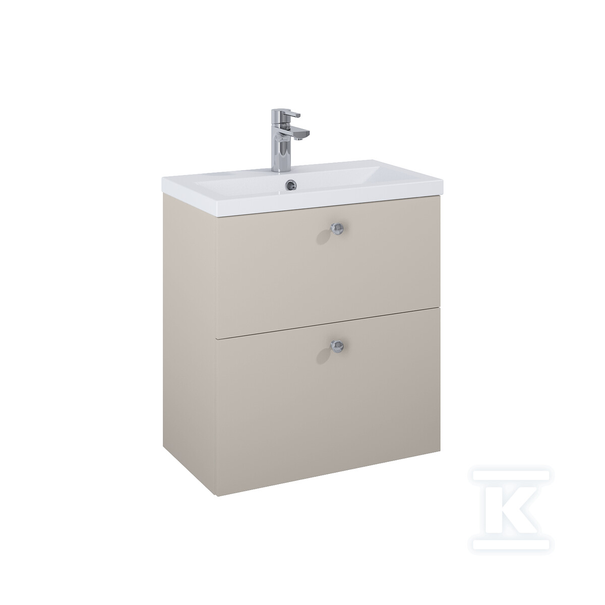Zestaw szafka z umywalką KIDO 60 2s - RE020601117020