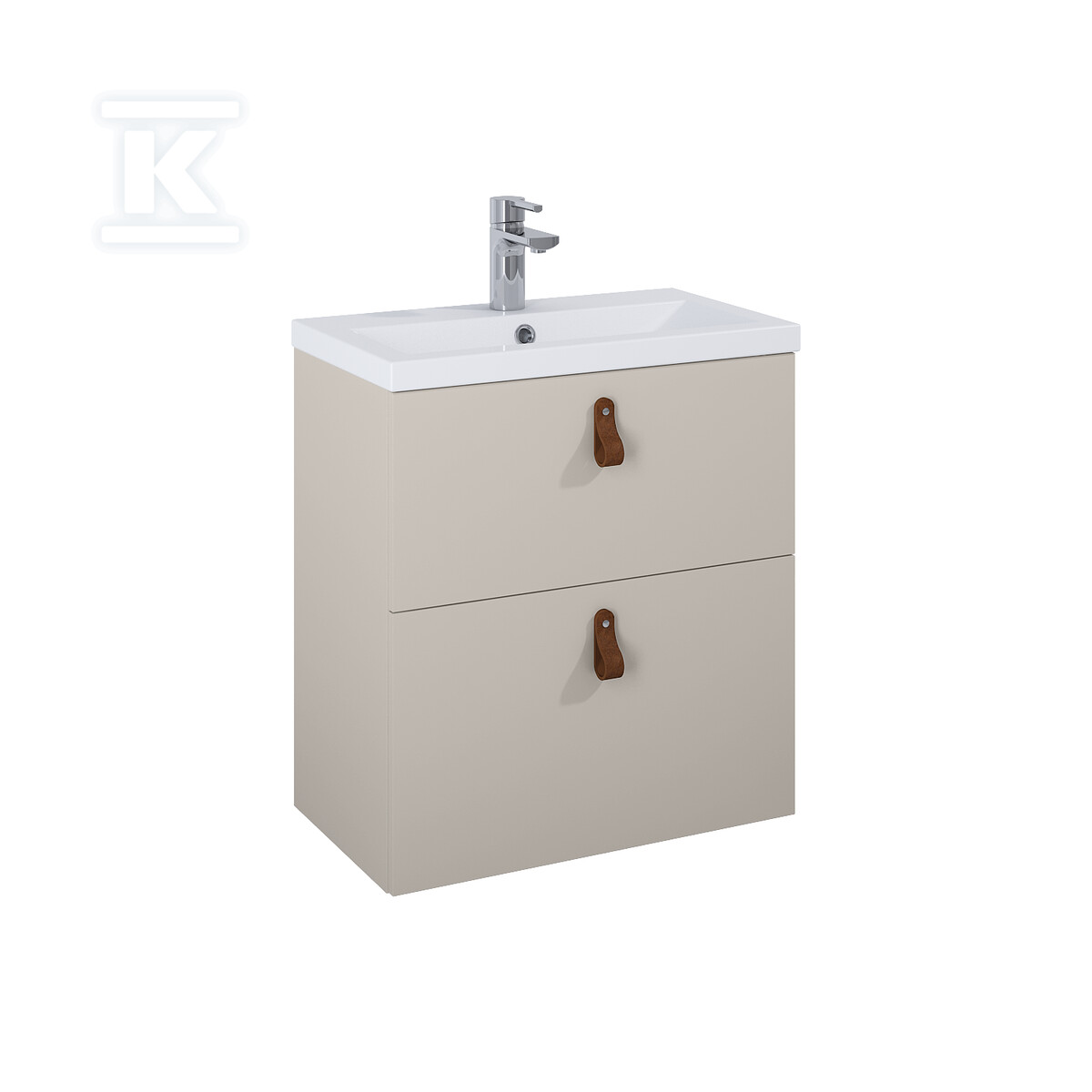 Zestaw szafka z umywalką KIDO 60 2s - RE020601117020