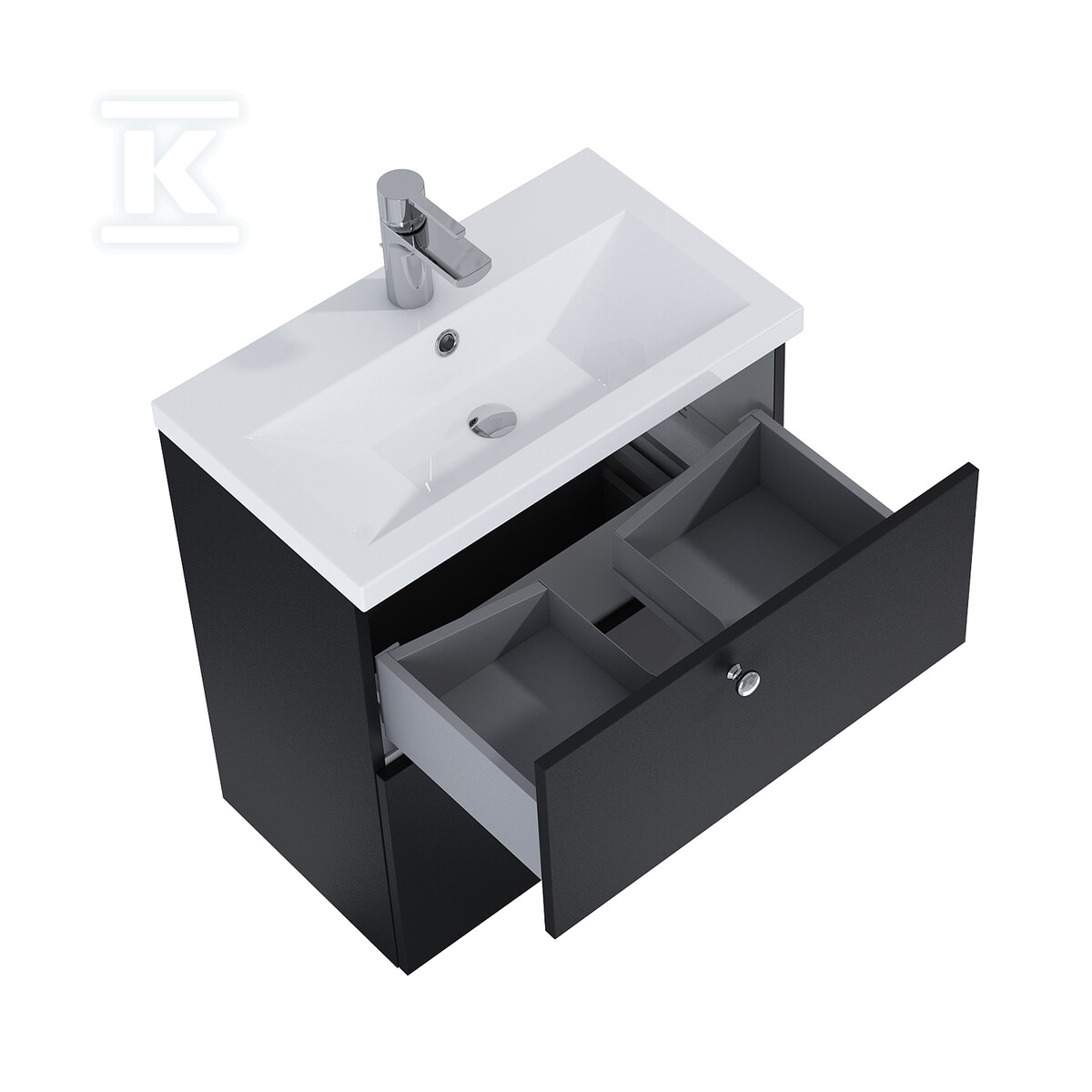 Zestaw szafka z umywalką KIDO 60 2s - RE020601117160
