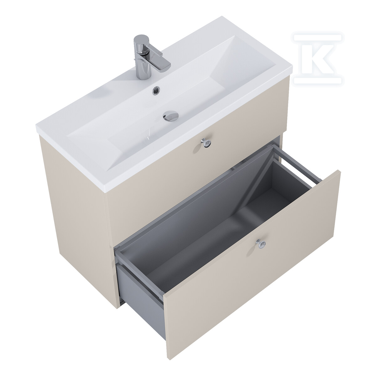 Zestaw szafka z umywalką KIDO 80 2s - RE020801117020
