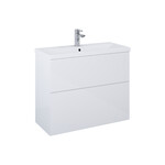 Zestaw szafka z umywalką KIDO 80 2s white hg podwójna
