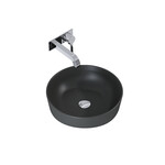 Umywalka LORCA 42x42 blat, ceram anthracite matt