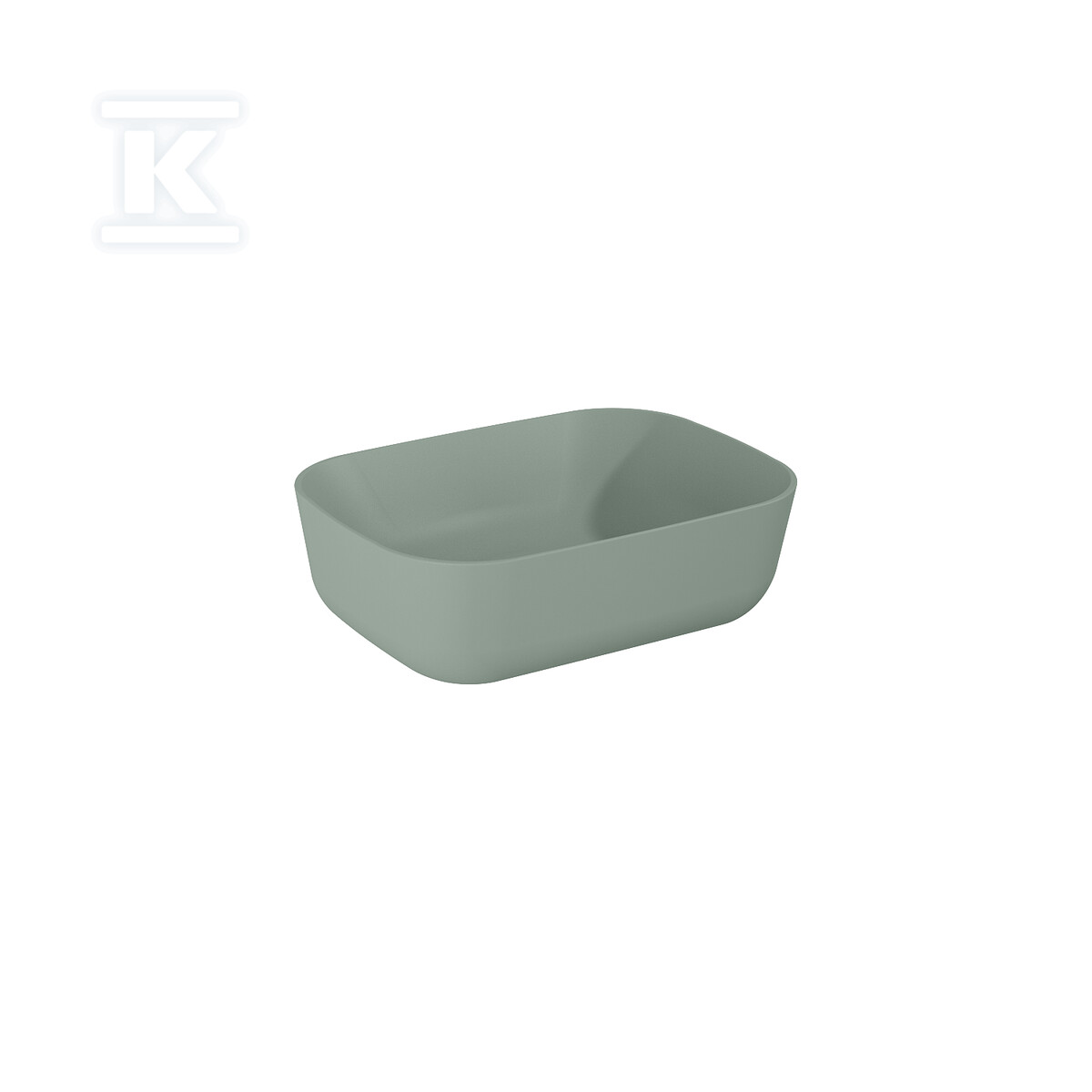 Umywalka RENI 46x33 blat, ceram sage - RE040460031470