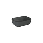 Umywalka RENI 46x33 blat, ceram anthracite matt