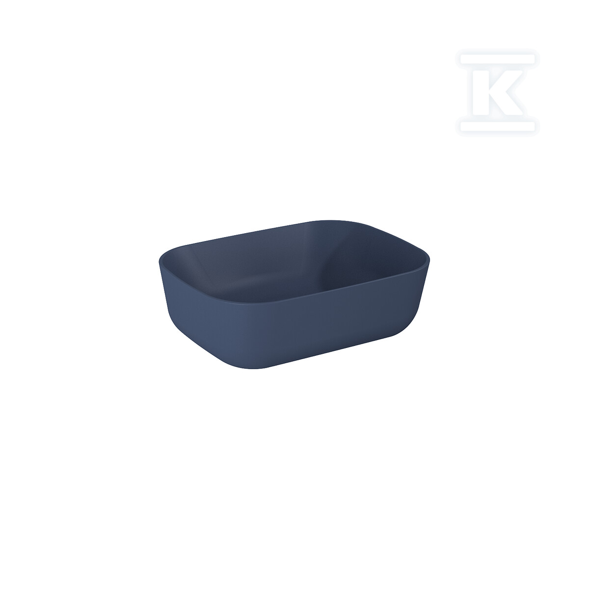 Umywalka RENI 46x33 blat, ceram navy - RE040460037030