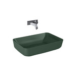 Umywalka NOMIA 50x39 blat, ceram forest greent