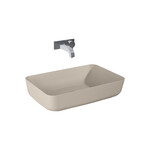 Umywalka NOMIA 50x39 blat, ceram fume matt