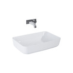 Umywalka NOMIA 50x39 blat, ceram white hg
