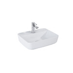 Umywalka ENZO 50x40 blat, ceram white hg
