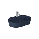 Umywalka BABETTE 62x41 blat, ceram navy bluet