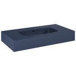 Umywalka DIMPLE 80 ścienna, marmur navy blue matt