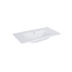 Umywalka SKAPPA 80 bez otworu, ceram white hg