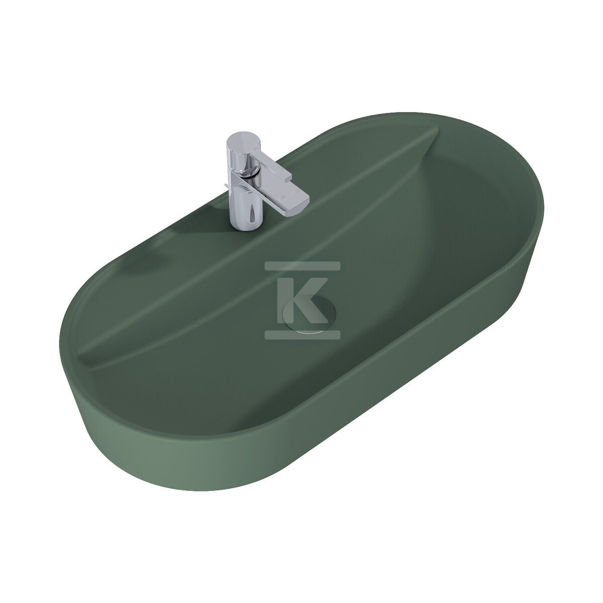 Umywalka BABETTE 82x42 blat, ceram - RE040820017010