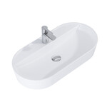 Umywalka BABETTE 82x42 blat, ceram white hg