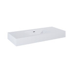 Umywalka DIMPLE 100 ścienna, marmur white matt