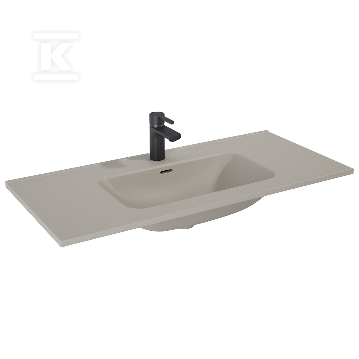 Umywalka SKAPPA 100 ceram fume matt - RE041003067020