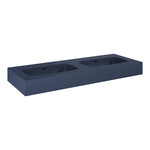 Umywalka DIMPLE 120 duo ścienna, navy bluet