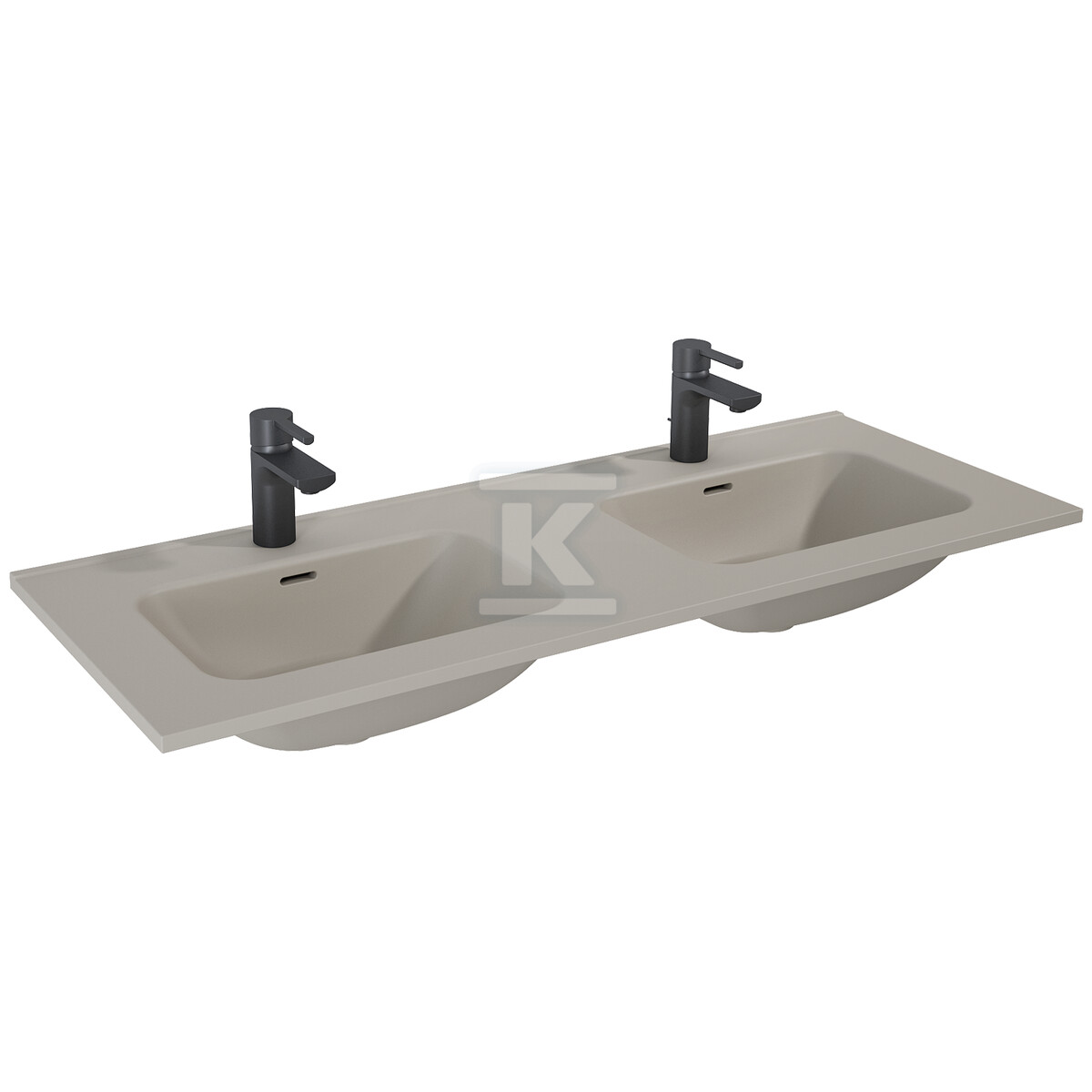 Umywalka SKAPPA 120 duo ceram fume matt - RE041203067020
