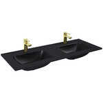 Umywalka SKAPPA 120 duo ceram black matt