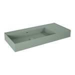 Umywalka LEVEL 100 lewa ścienna, solid-surface sage matt