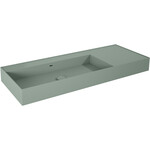 Umywalka LEVEL 120 lewa ścienna, solid-surface sage matt
