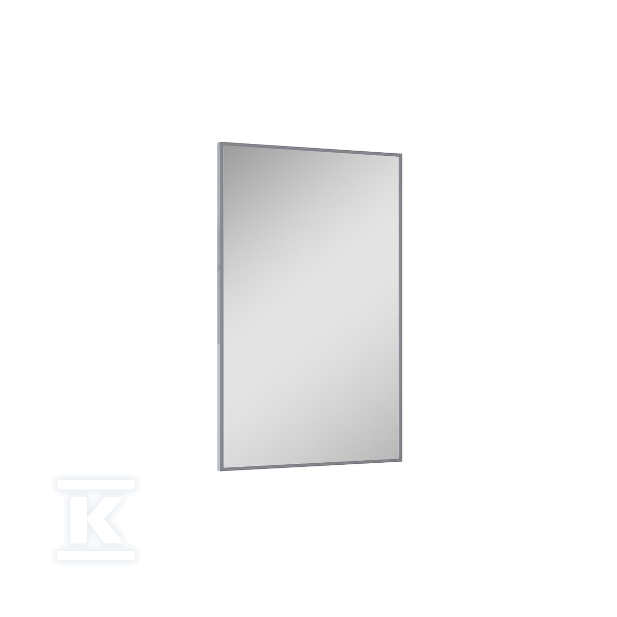 Lustro łazienkowe rama 50/80 chrom 8mm - RE060501020040