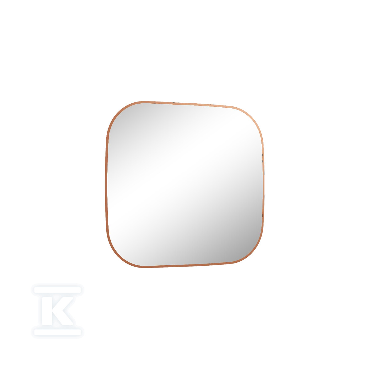Lustro łazienkowe LED SHARON 80/70 rose - RE060800015450