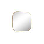Lustro łazienkowe LED SHARON 80/70 gold