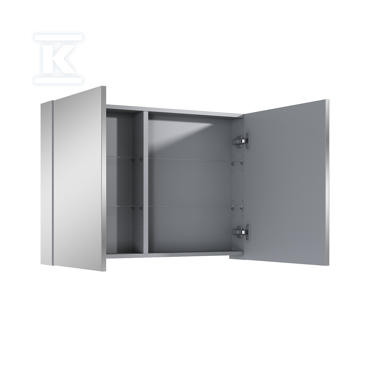 Szafka wisząca z lustrem basic 90 2d - RE060900030000