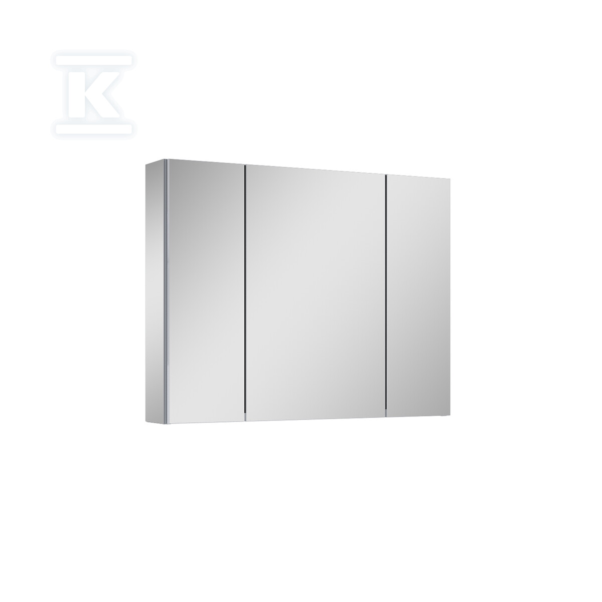 Szafka wisząca z lustrem basic 80 3d - RE061080030000