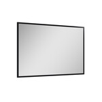 Lustro łazienkowe rama 120/80 black 19mm uniwersalne