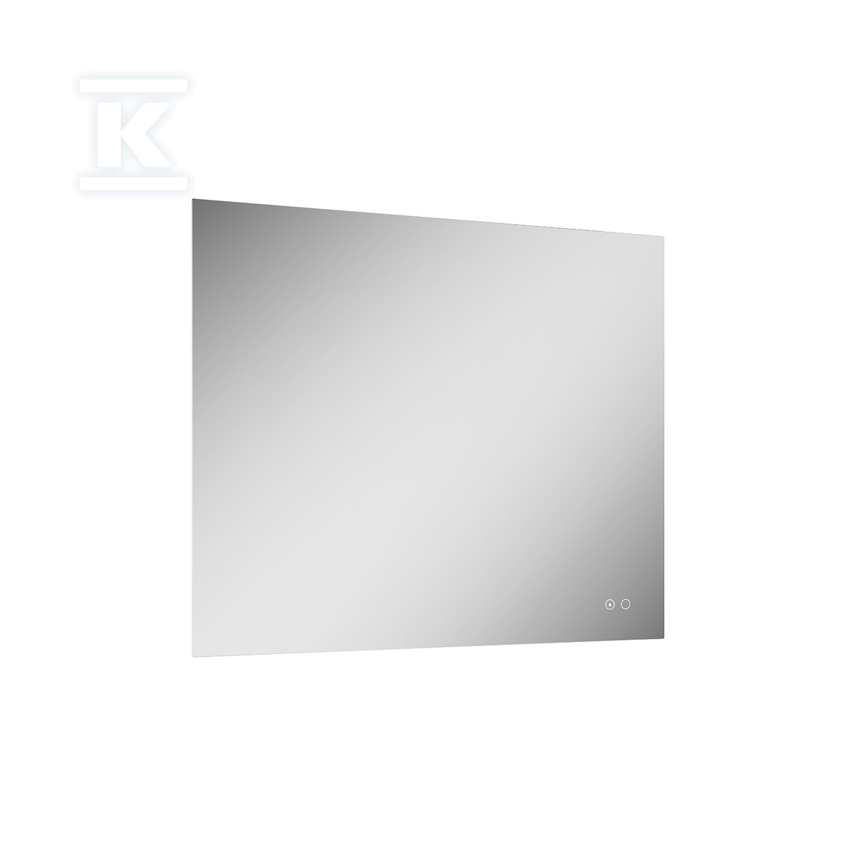 Lustro łazienkowe LED SQUARE 100/80 - RE069529000010