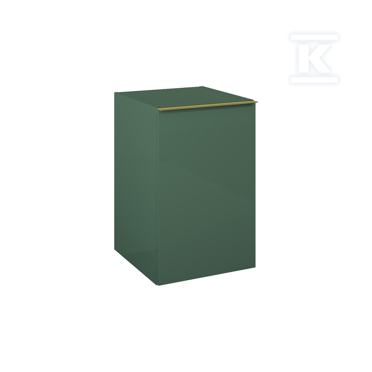 Komoda LOOK 40 1d forest green matt pdw - RE080400027010